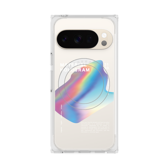 Premium Square Case with Pixelsnap［ Liquid Blue ］