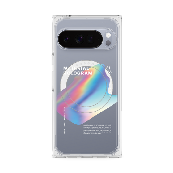 Premium Square Case with Pixelsnap［ Liquid Blue ］