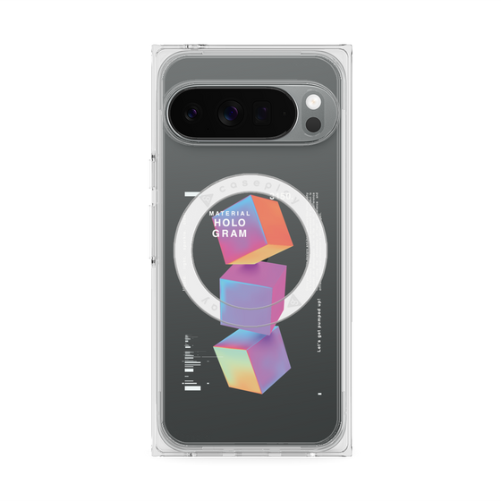 Premium Square Case with Pixelsnap［ Cube×3 ］