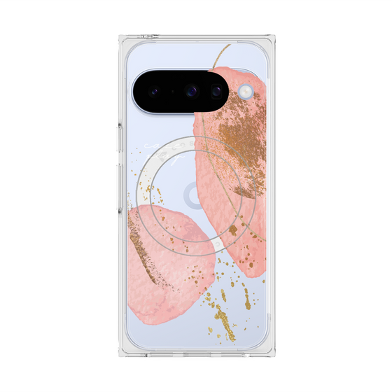 Premium Square Case with Pixelsnap［ Romantic pink ］