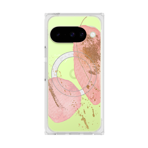 Premium Square Case with Pixelsnap［ Romantic pink ］