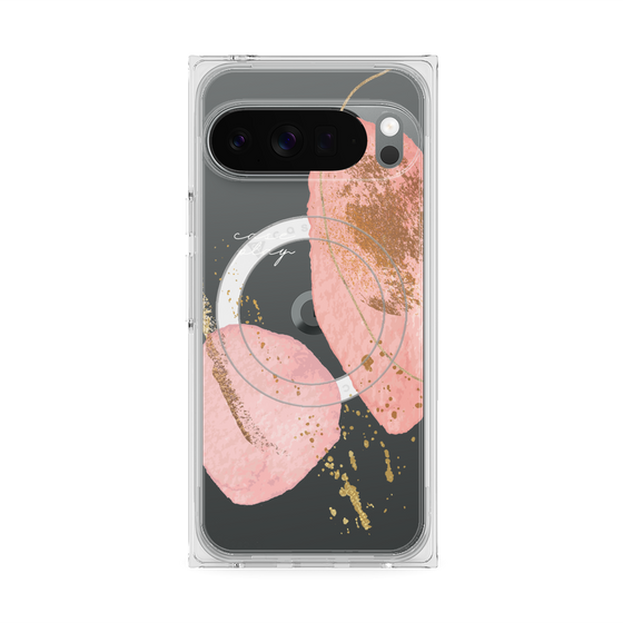 Premium Square Case with Pixelsnap［ Romantic pink ］