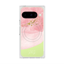 Premium Square Case with Pixelsnap［ pink layered ］