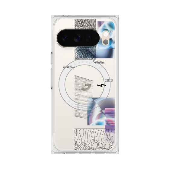 Premium Square Case with Pixelsnap［ sad ］