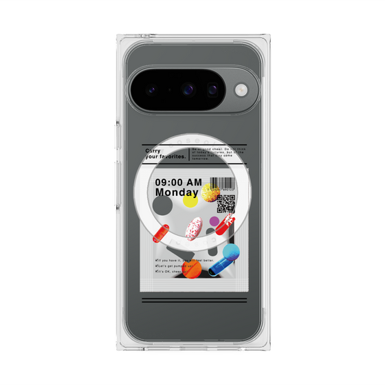 Premium Square Case with Pixelsnap［ 9:00 AM Monday ］