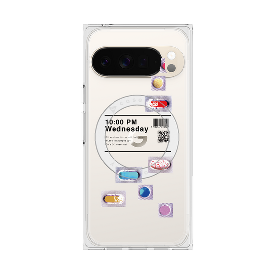 Premium Square Case with Pixelsnap［ 10:00 PM Wednesday ］