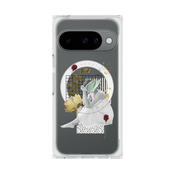 Premium Square Case with Pixelsnap［ The garden where fairies live ］