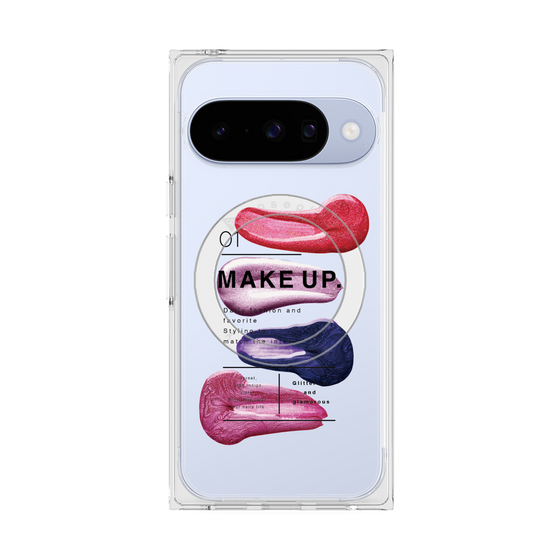 Premium Square Case with Pixelsnap［ Point-B ］