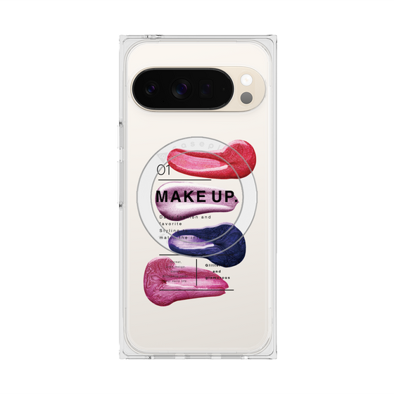 Premium Square Case with Pixelsnap［ Point-B ］