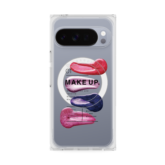 Premium Square Case with Pixelsnap［ Point-B ］