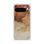 Premium Square Case with Pixelsnap［ Marble Brown ］