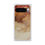 Premium Square Case with Pixelsnap［ Marble Brown ］