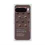 Premium Square Case with Pixelsnap［ BROWN-Chocolate ］