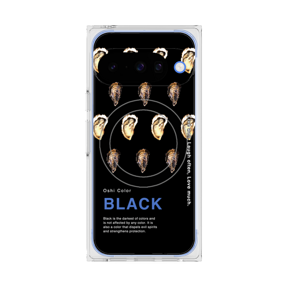 Premium Square Case with Pixelsnap［ BLACK-Oyster ］