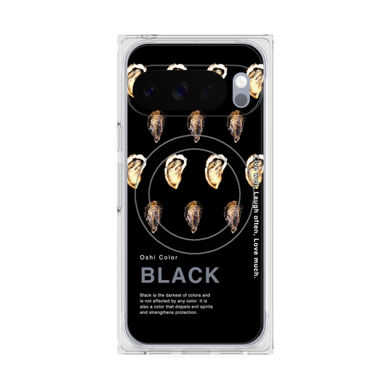 Premium Square Case with Pixelsnap［ BLACK-Oyster ］