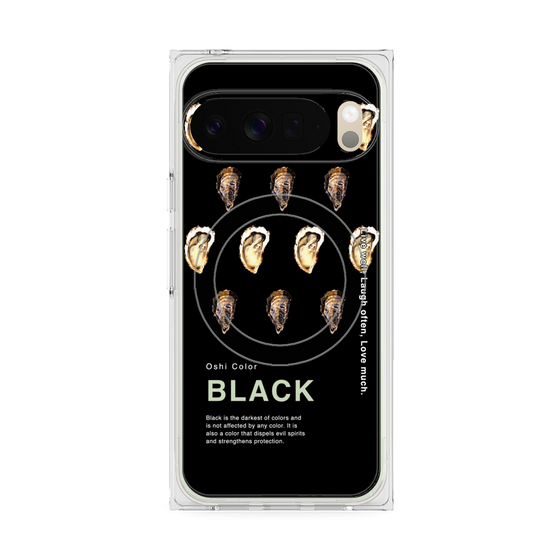 Premium Square Case with Pixelsnap［ BLACK-Oyster ］