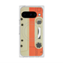 Premium Square Case with Pixelsnap［ RETORO CASSETTE TAPE - Opacity White ］