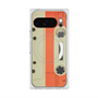 Premium Square Case with Pixelsnap［ RETORO CASSETTE TAPE - Opacity White ］