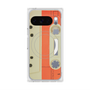 Premium Square Case with Pixelsnap［ RETORO CASSETTE TAPE - Opacity White ］