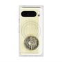 Premium Square Case with Pixelsnap［ RETORO RADIO - White ］