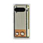 Premium Square Case with Pixelsnap［ RETORO RADIO - Orange ］