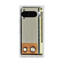 Premium Square Case with Pixelsnap［ RETORO RADIO - Orange ］