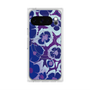 Premium Square Case with Pixelsnap［ y2k(Year2000) - Flower - Rich Purple ］