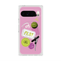 Premium Square Case with Pixelsnap［ Playful sticker - Dusty Pink ］