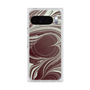 Premium Square Case with Pixelsnap［ y2k(Year2000) - Heart - Chocolate Mint ］