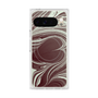 Premium Square Case with Pixelsnap［ y2k(Year2000) - Heart - Chocolate Mint ］