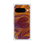 Premium Square Case with Pixelsnap［ y2k(Year2000) - Heart - High contrast Orange ］