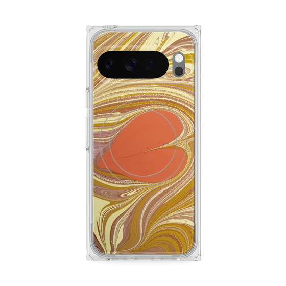 Premium Square Case with Pixelsnap［ y2k(Year2000) - Heart - Mixed Green ］