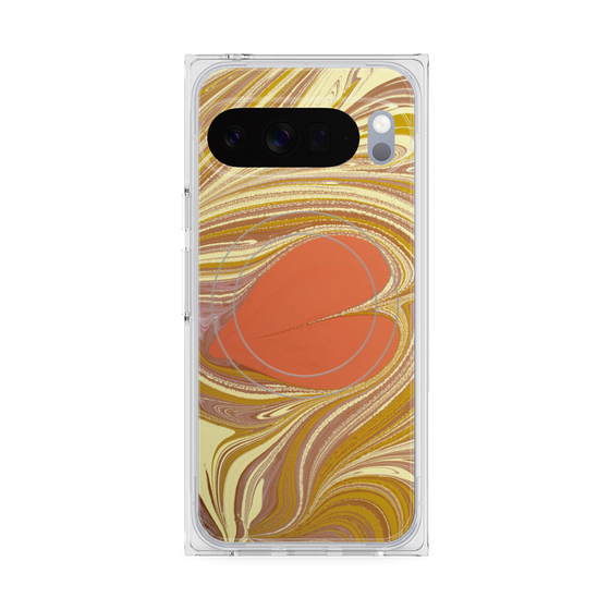 Premium Square Case with Pixelsnap［ y2k(Year2000) - Heart - Mixed Green ］