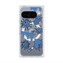 Premium Square Case with Pixelsnap［ PAINTING SMILE Blue ］