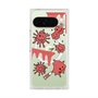Premium Square Case with Pixelsnap［ PAINTING SMILE Red ］