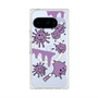 Premium Square Case with Pixelsnap［ PAINTING SMILE Purple ］