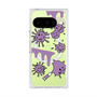 Premium Square Case with Pixelsnap［ PAINTING SMILE Purple ］
