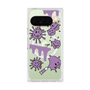 Premium Square Case with Pixelsnap［ PAINTING SMILE Purple ］