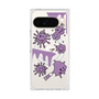 Premium Square Case with Pixelsnap［ PAINTING SMILE Purple ］