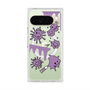 Premium Square Case with Pixelsnap［ PAINTING SMILE Purple ］