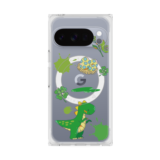 Premium Square Case with Pixelsnap［ DRAWING PAPER Green ］