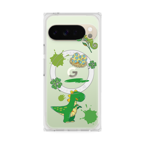 Premium Square Case with Pixelsnap［ DRAWING PAPER Green ］