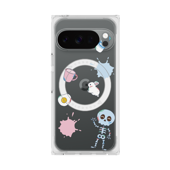 Premium Square Case with Pixelsnap［ DRAWING PAPER White ］