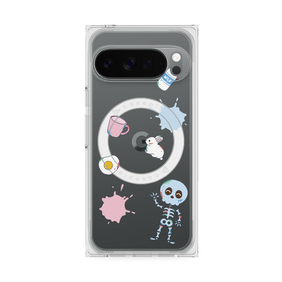 Premium Square Case with Pixelsnap［ DRAWING PAPER White ］