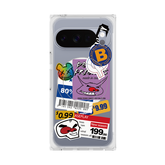 Premium Square Case with Pixelsnap［ Demon Friends Sticker .1 ］