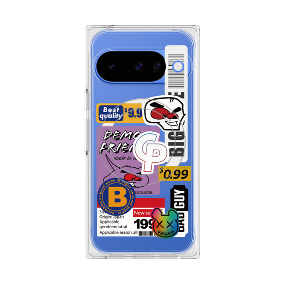Premium Square Case with Pixelsnap［ Demon Friends Sticker .2 ］