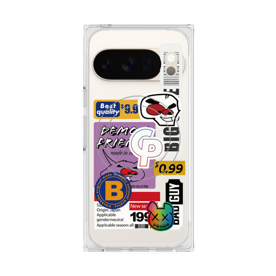 Premium Square Case with Pixelsnap［ Demon Friends Sticker .2 ］