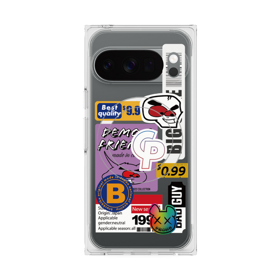 Premium Square Case with Pixelsnap［ Demon Friends Sticker .2 ］