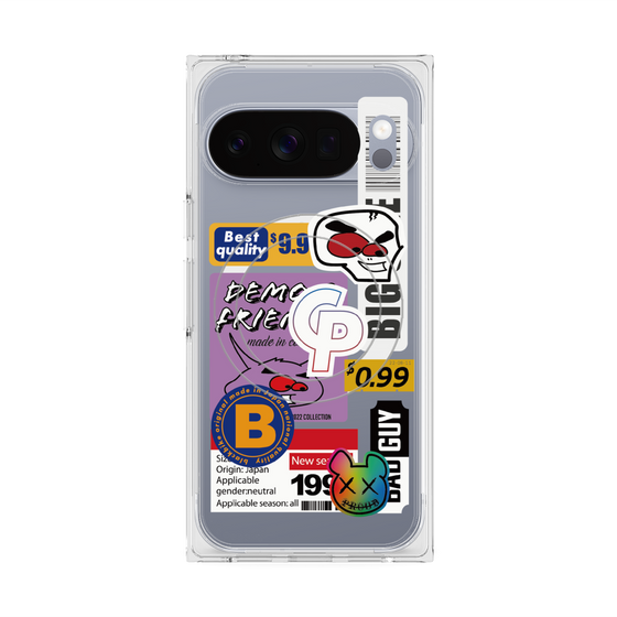 Premium Square Case with Pixelsnap［ Demon Friends Sticker .2 ］