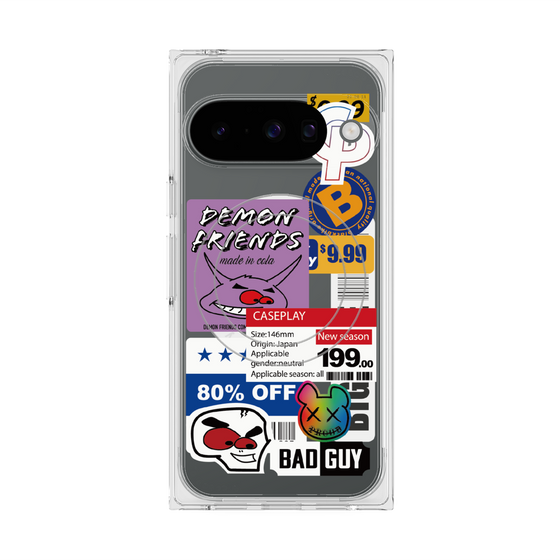 Premium Square Case with Pixelsnap［ Demon Friends Sticker .3 ］